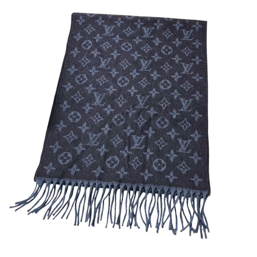 LOUIS VUITTON（ルイ・ヴィトン） マフラー ネイビー : カインドオル
