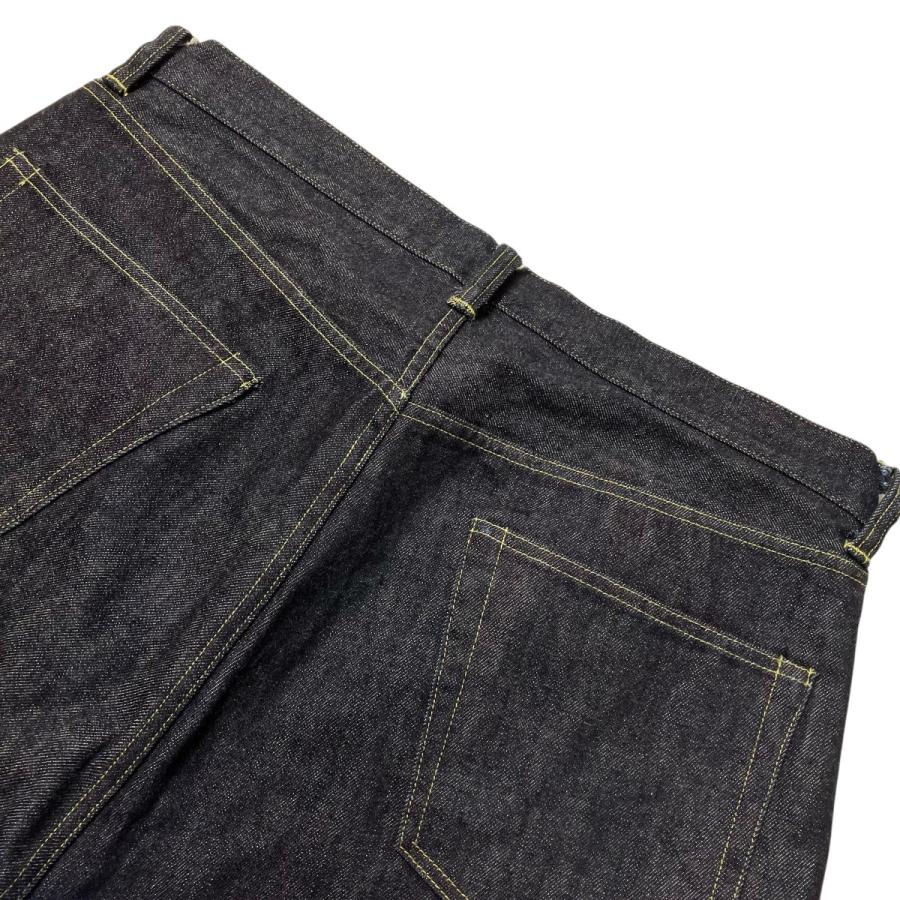 アプレッセ A．PRESSE Washed Denim Wide Pants デニムパンツ AP 4001 