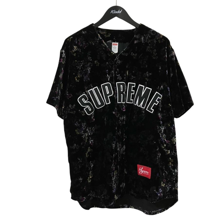 Supreme（シュプリーム） Supreme Floral Velour Baseball Jersey