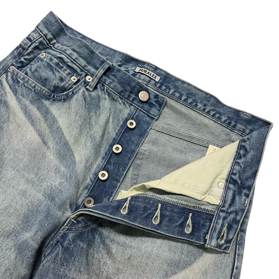 AURALEE（オーラリー） AURALEE 25AW SELVEDGE FADED HEAVY DENIM WIDE