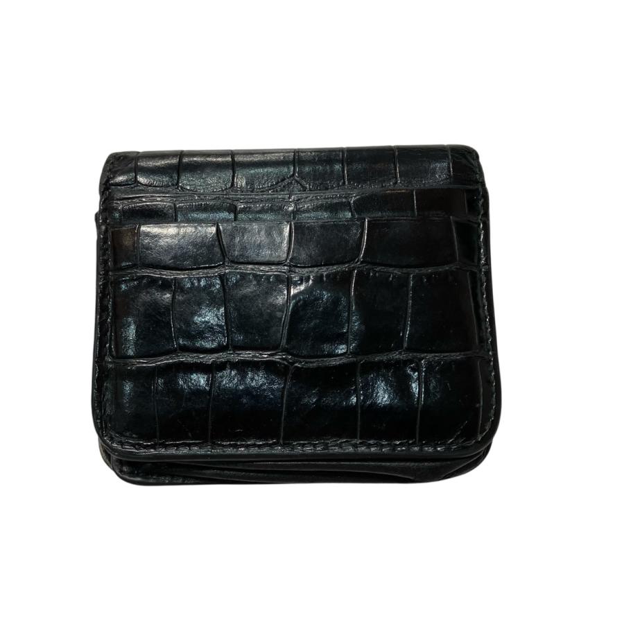 美品✨BALENCIAGAバレンシアガ財布　二つ折財布594216ロゴ　ブラック BALENCIAGA（バレンシアガ） BALENCIAGA 2つ折り財布 594216 ブラック
