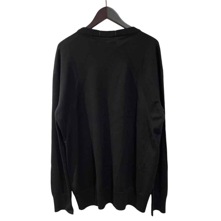 ジルサンダー JIL SANDER SWEATER CN LS OVER FIT ニット J23GP0003 ブラック サイズ：48_1