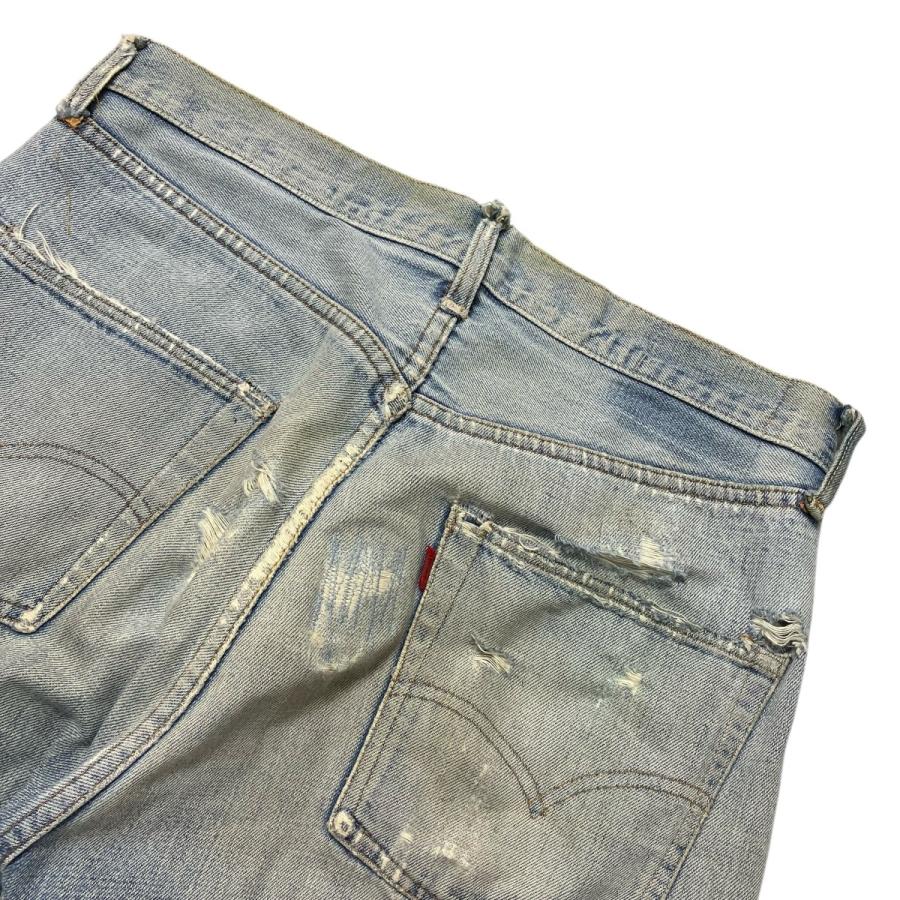 宇*宙様 Levi's 501xx BIG E 66前期 デニムパンツ ダメージ Levi's（リーバイス） LEVI'S 66前期ビッグE ダメージデニムパンツ 501