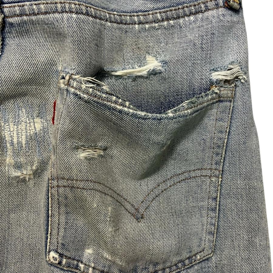 Levi's（リーバイス） LEVI'S 66前期ビッグE ダメージデニムパンツ 501