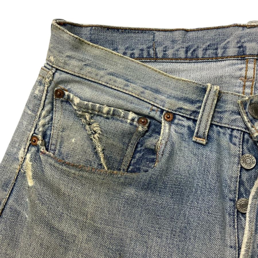 Levi's（リーバイス） LEVI'S 66前期ビッグE ダメージデニムパンツ 501