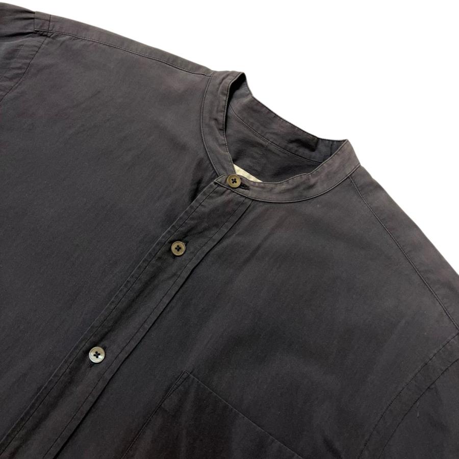COMOLI（コモリ） スタンドカラーシャツ 101-02003 ネイビー サイズ：1