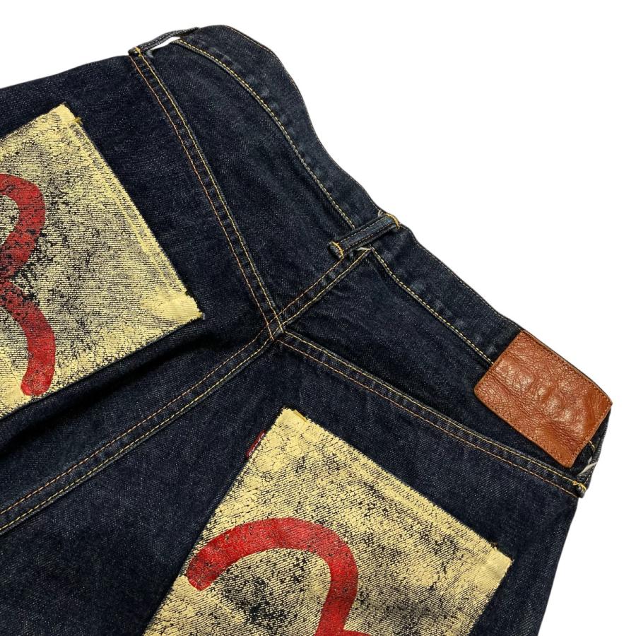 エヴィス EVISU 2001 NO2 デニムパンツ インディゴ サイズ：33×35