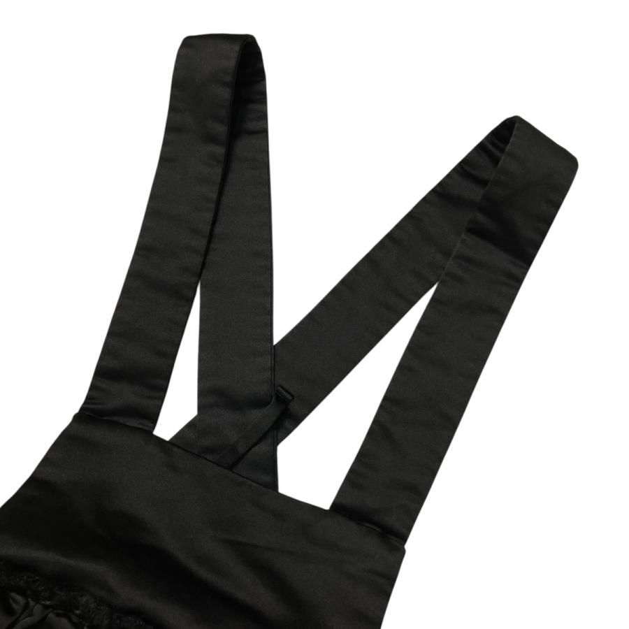 コムデギャルソンコムデギャルソン COMME des GARCONS COMME des GARCONS サテン吊りスカート RB-A007 ブラックの画像