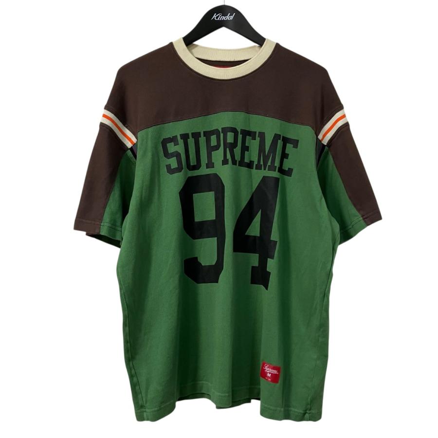 Supreme（シュプリーム） バイカラーTシャツ グリーン×ブラウン 