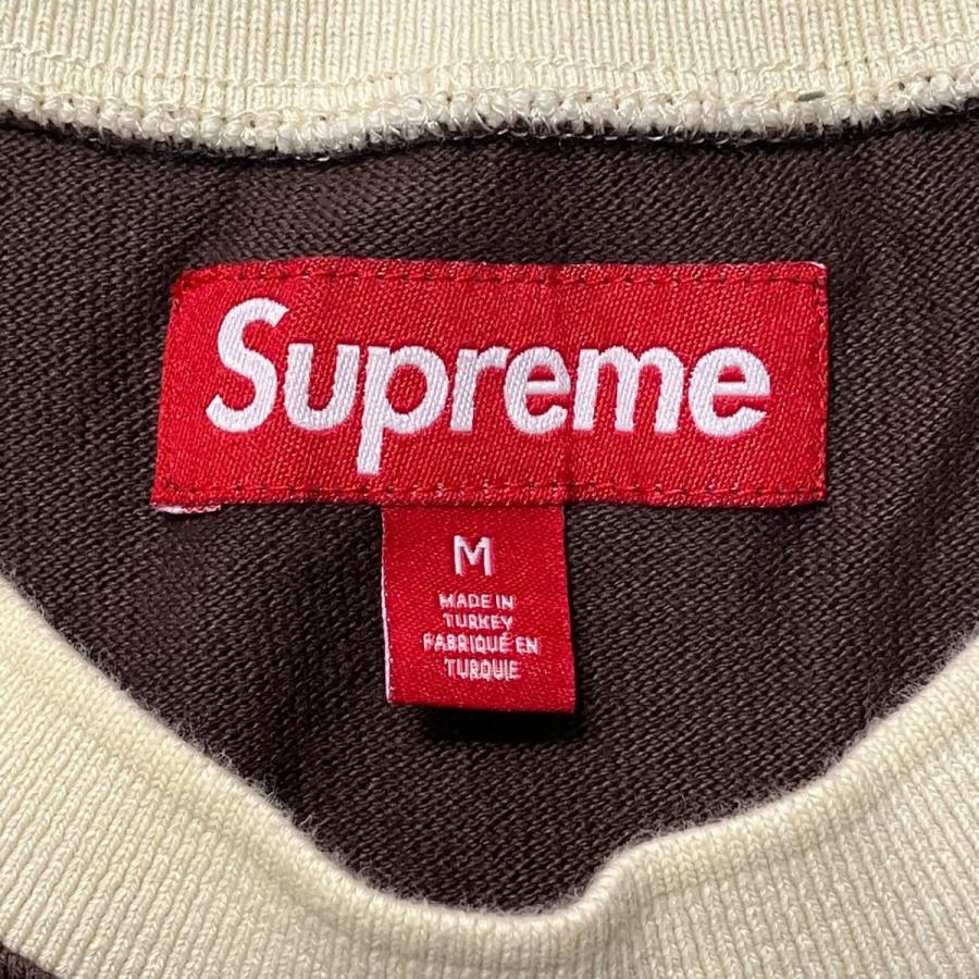 Supreme（シュプリーム） バイカラーTシャツ グリーン×ブラウン 