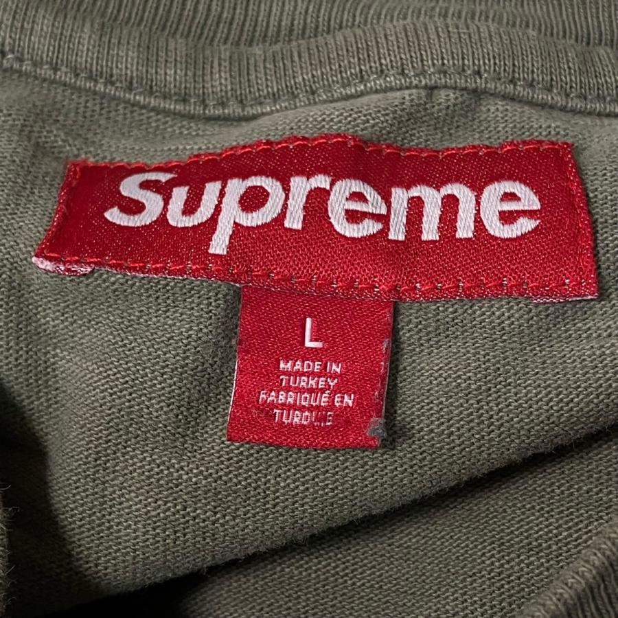 Supreme（シュプリーム） 半袖Tシャツ オリーブ サイズ：L
