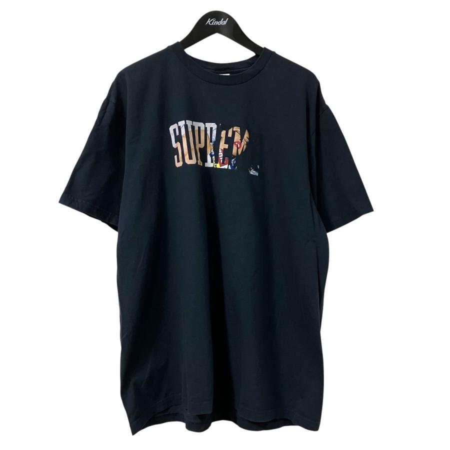 Supreme Tシャツ ネイビー Mサイズ Supreme（シュプリーム） 【値下げ】Supreme プリントTシャツ ネイビー