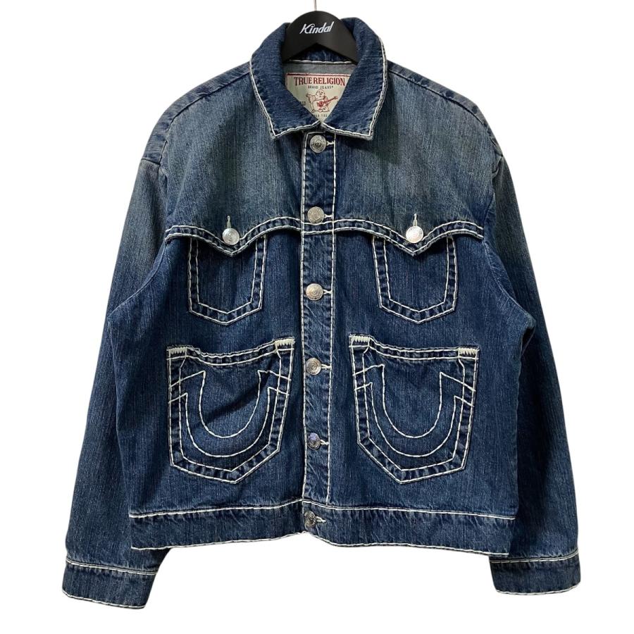 TRUE RELIGION ダークデニムジャケット Sサイズ TRUE RELIGION（トゥルーレリジョン） デニムジャケット 109739
