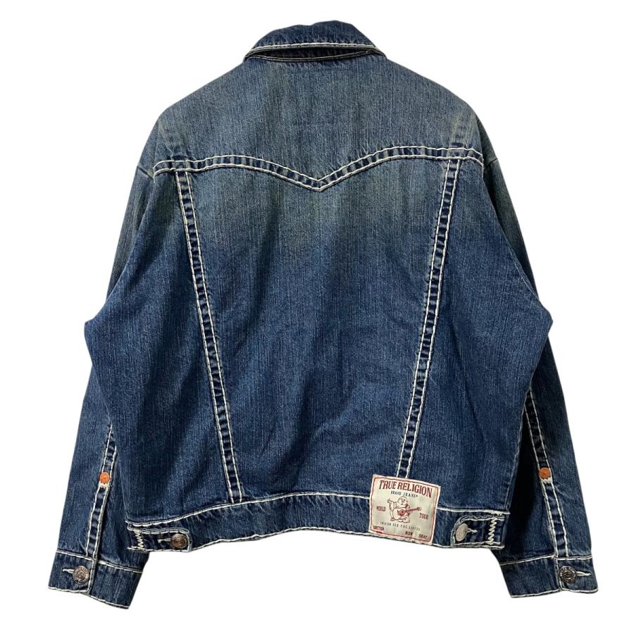 TRUE RELIGION ダークデニムジャケット Sサイズ TRUE RELIGION（トゥルーレリジョン） デニムジャケット 109739