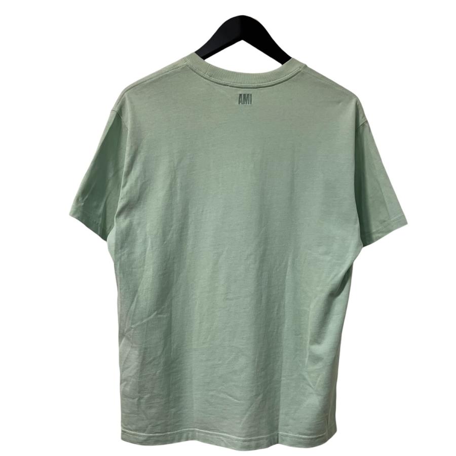 アミパリス ami 刺繍Tシャツ E22UTS002．726 黄緑 サイズ：XXS