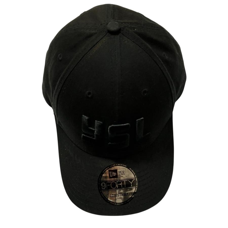 SAINT LAURENT 9FORTY ブラックキャップ NEW ERA（ニューエラ） ニューエラ×サンローランパリ New Era×Saint