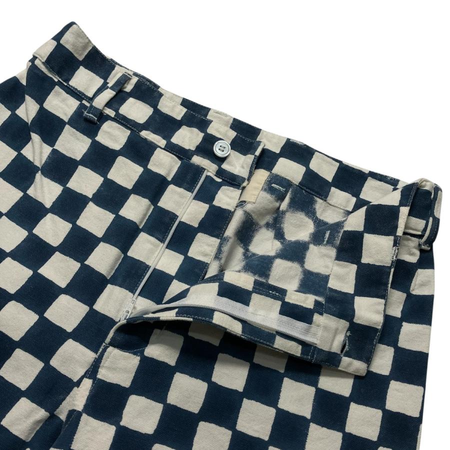 美品 SZ BLOCKPRINTS x Ron Herman ワイドパンツ XS Ron Herman（ロンハーマン） ロンハーマン×エスゼット ブロック
