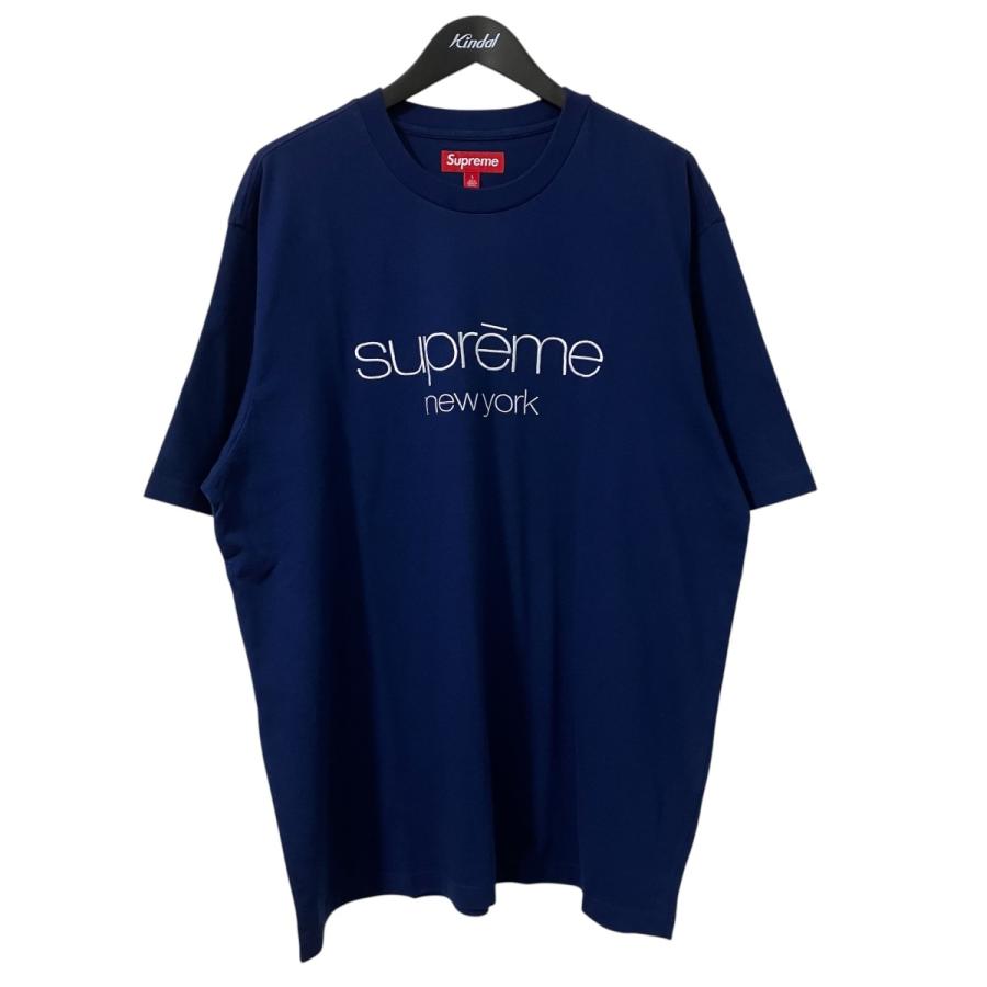Supreme Tシャツ ネイビー L Supreme（シュプリーム） Supreme 23AW フロントデザインTシャツ