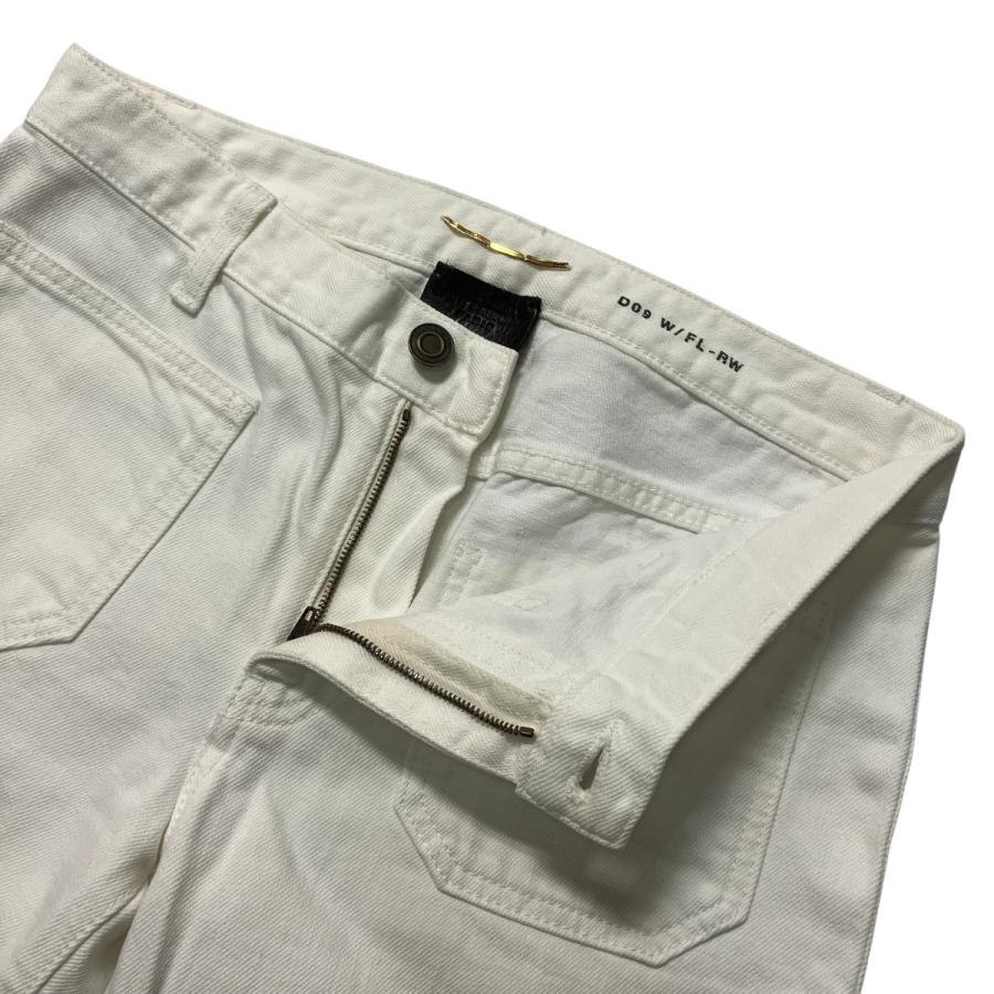値下げ‼️ SAINT LAURENT ホワイトデニムパンツ 26インチ 値下げ】Saint Laurent Paris デニムパンツ 374799 Y 488G ホワイト