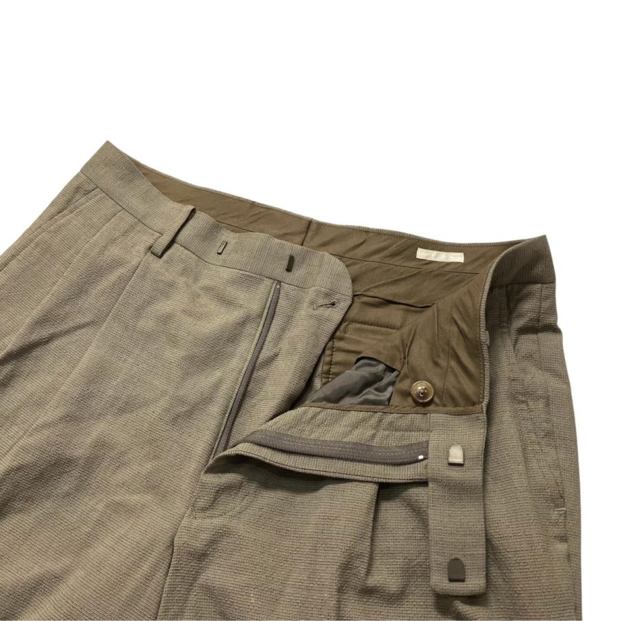 COMOLI（コモリ） ウール2タックパンツ P01-03001 ブラウン サイズ：2