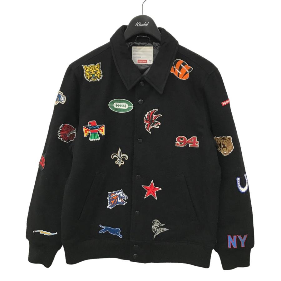 シュプリーム SUPREME 14AW Franchise Varsity Jacket ワッペンヴァー 