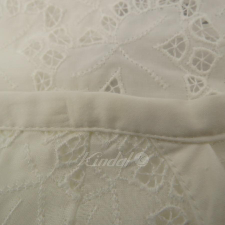 値下げ】mame kurogouchi 21SS Embroidery Lace Cotton Skirt コットン  