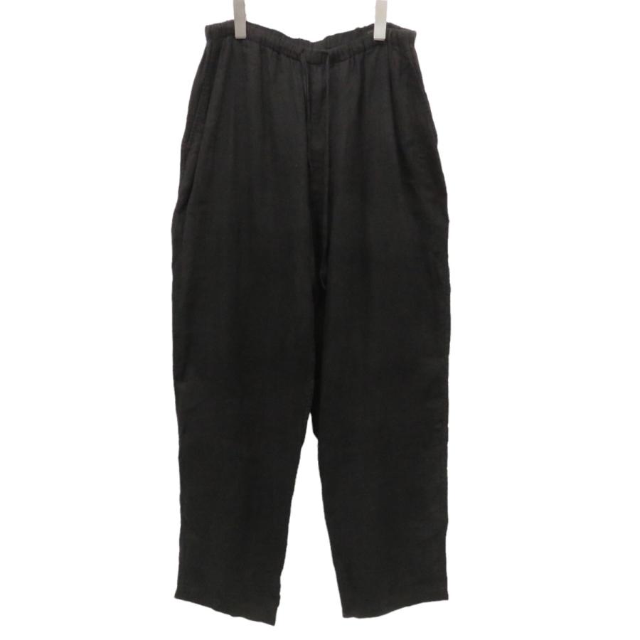 COMOLI 22SS リネンWクロス ドローストリングパンツ V01-03018 