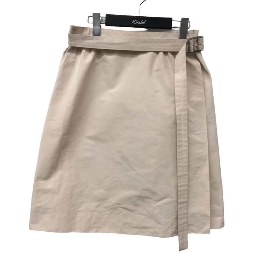 値下げ】LOUIS VUITTON ラップスカート ベルテッドスカート ベージュ  
