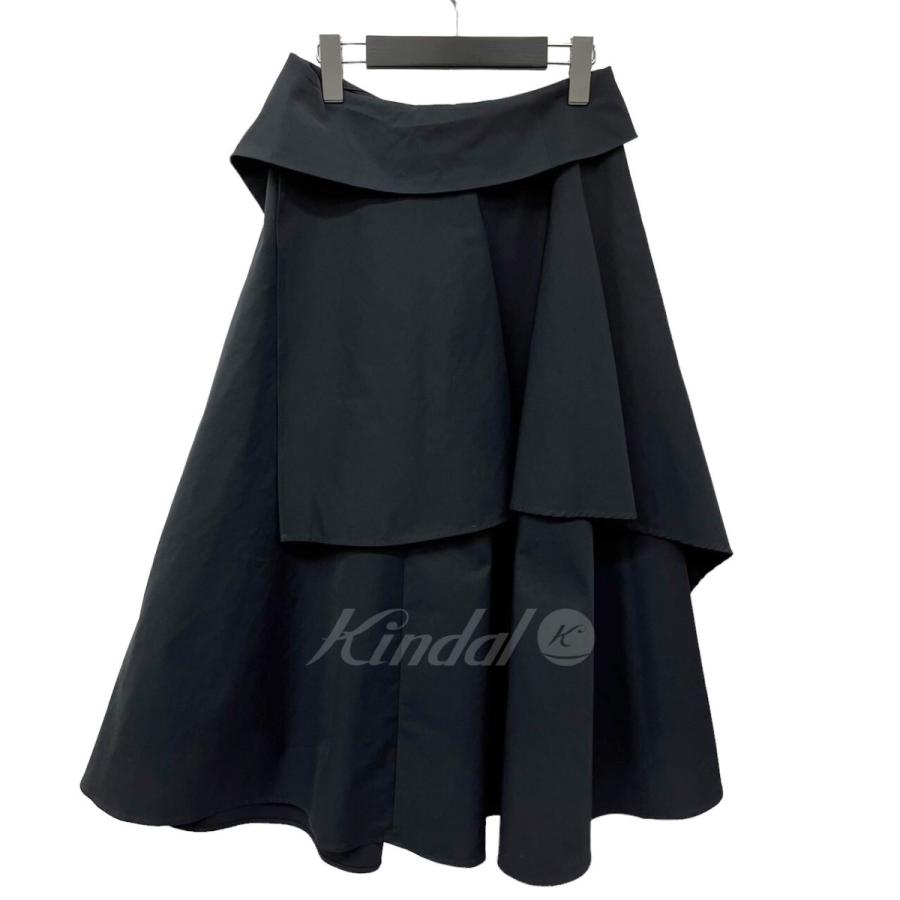 ELIN 【値下げ】ELIN アシンメトリーラップスカート 11802-23-2233  