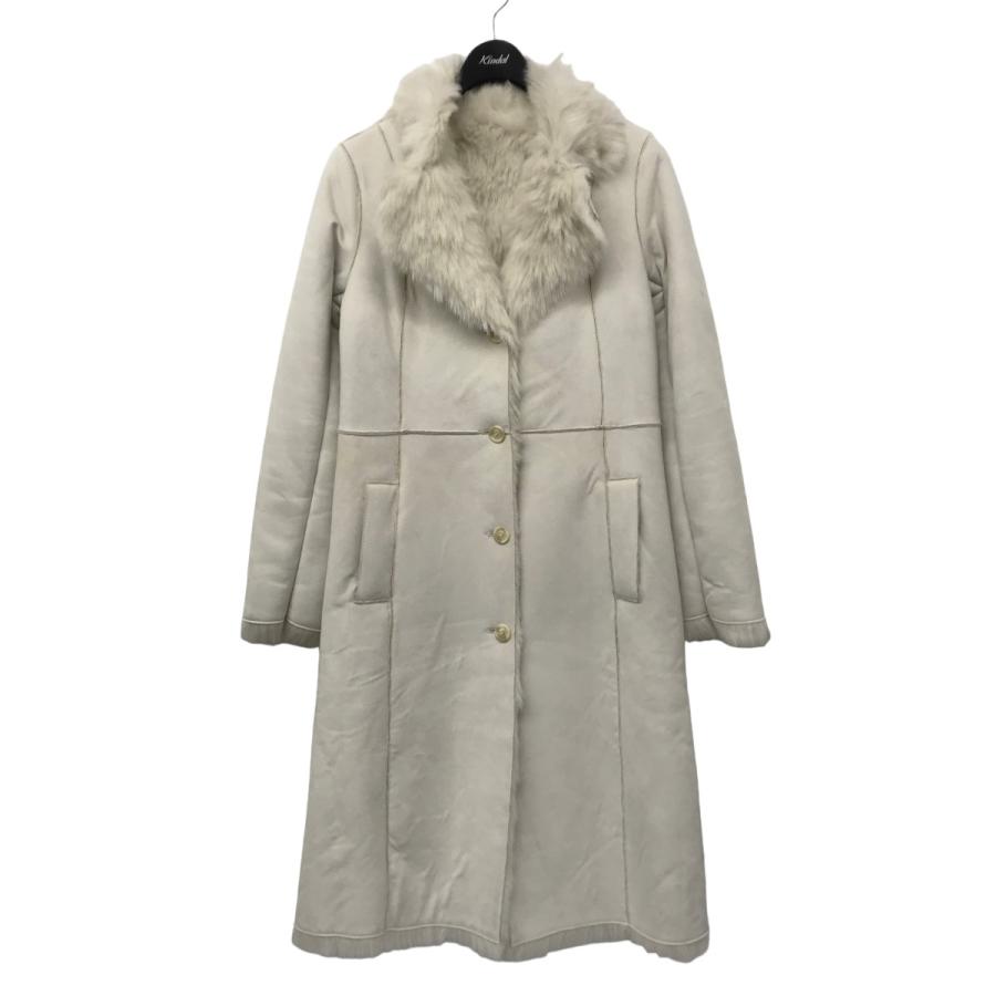 Theory ムートンコート ベージュ系