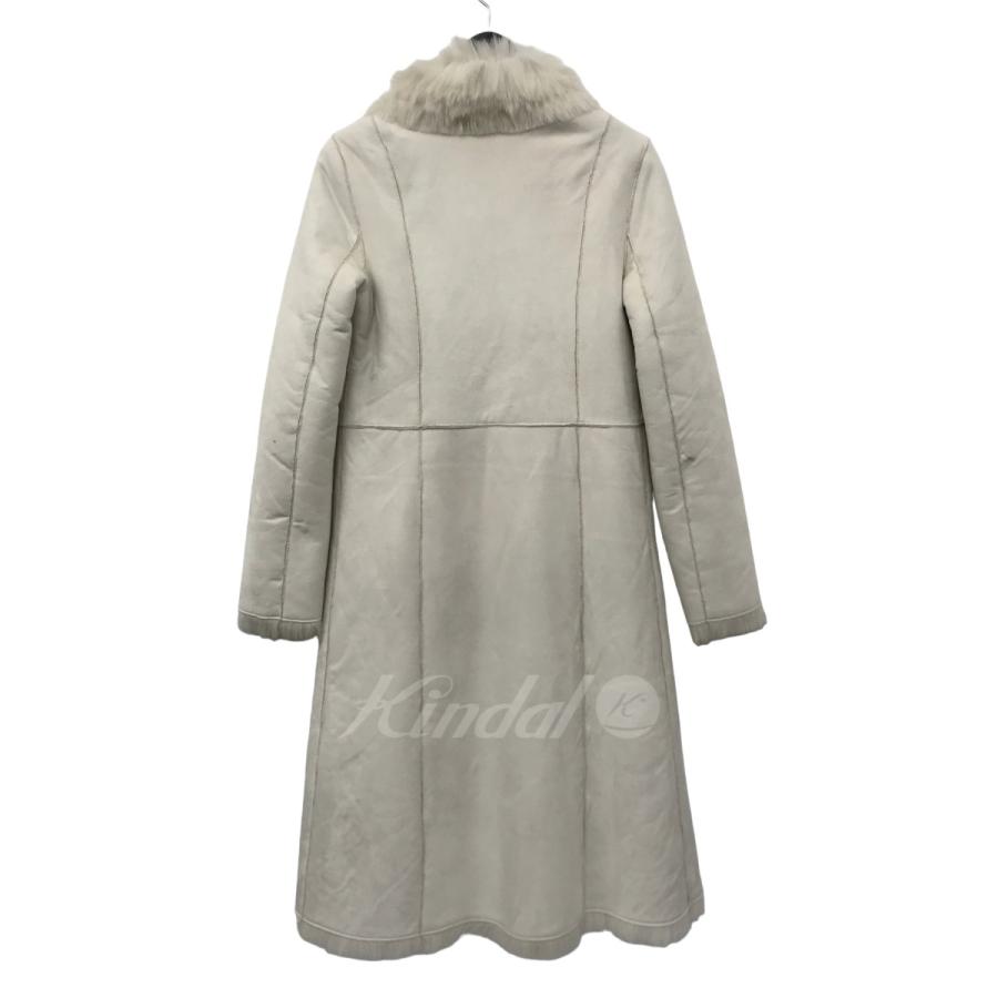 theory 【値下げ】Theory フェイクムートンコート 333612 ホワイト  