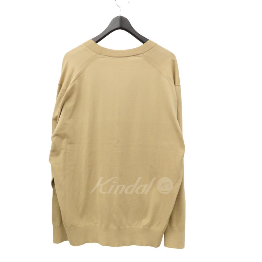 AURALEE 【値下げ】AURALEE SUPER HIGH GAUGE COTTON KNIT CARDIGAN 