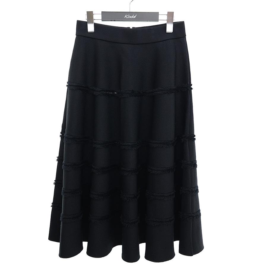 値下げ】FOXEY メッシュラインニットフレアスカート 43274 RONDO  