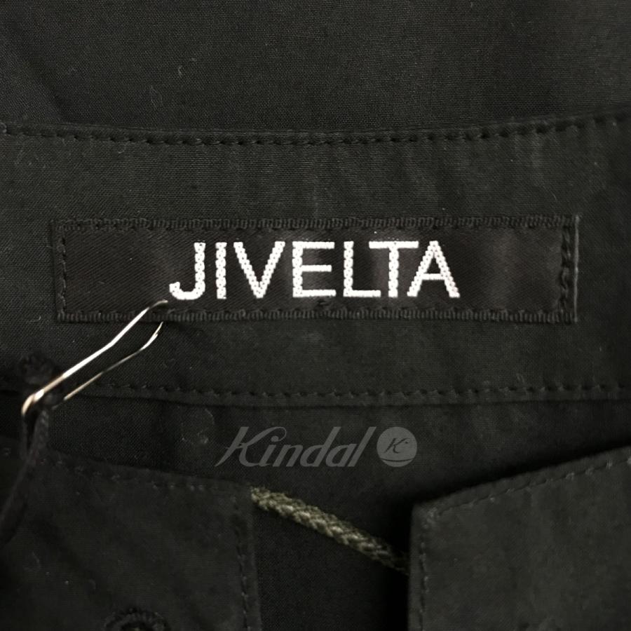 ジベルタ JIVELTA プルオーバーレースアップシャツ JM20S-SH2 ブラック サイズ：2｜kindal｜04