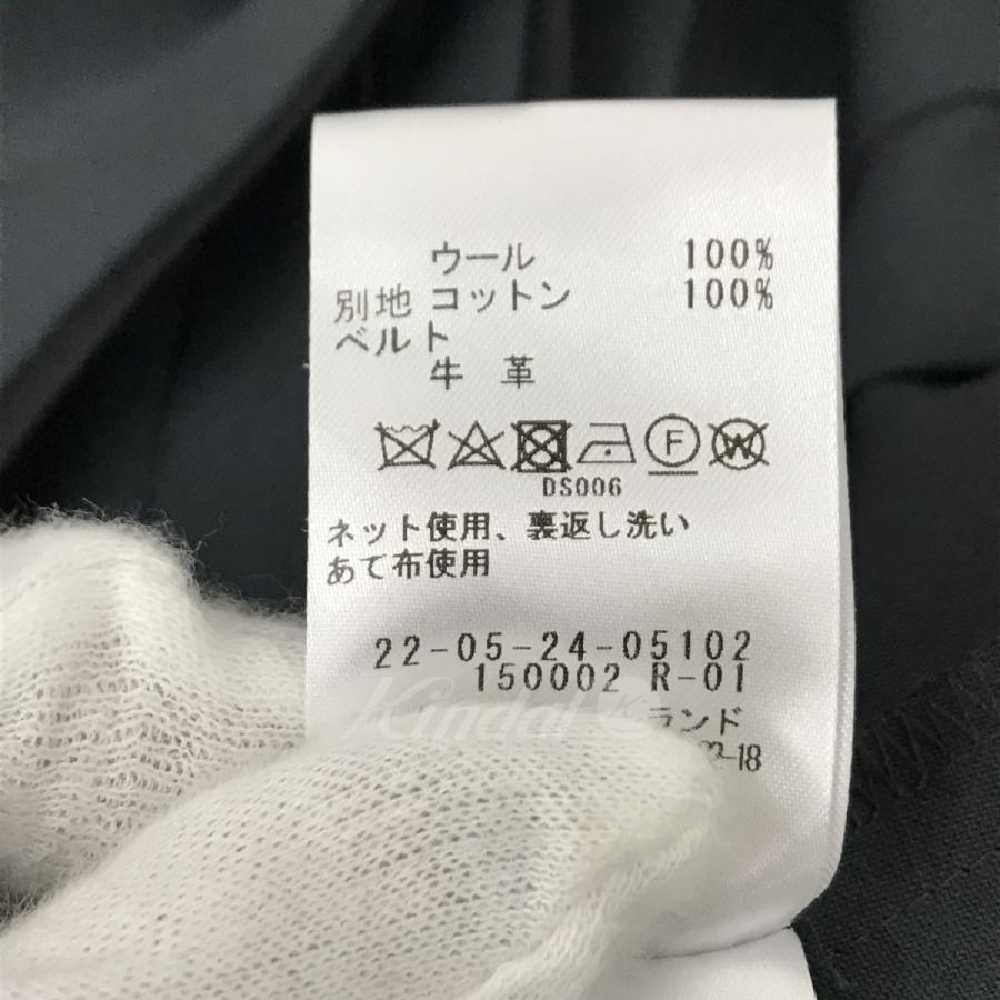 値下げ】DES PRES 22AW ハイツイストギャバジン プリーツミディ  