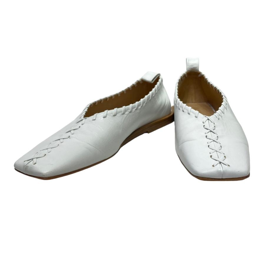 ジルサンダー パンプスホワイト