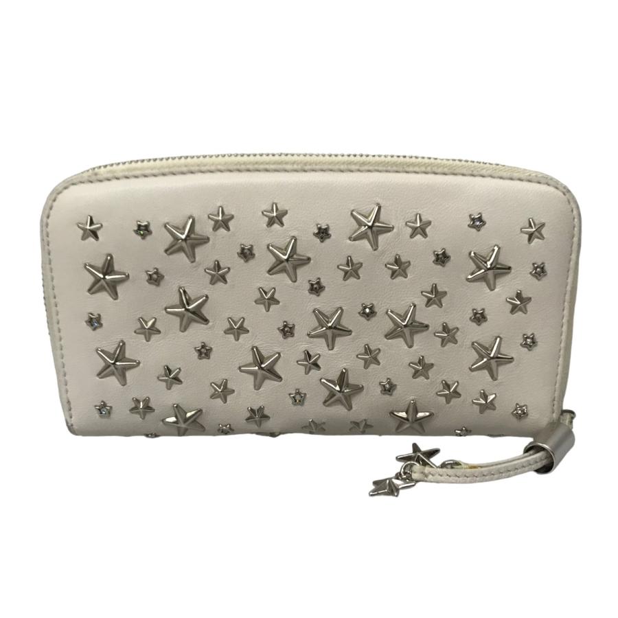 美品】JIMMY CHOO スワロフスキー長財布