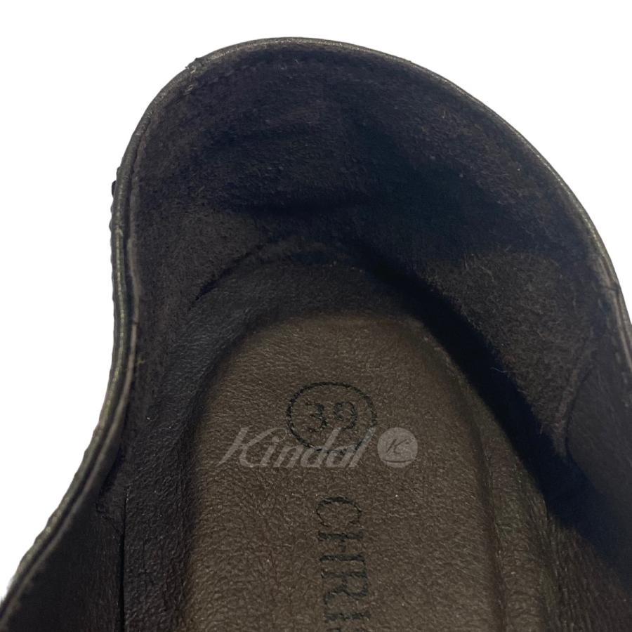 【値下げ】CHRISTIAN PEAU CP SLIP ON シューズ ブラック サイズ：39 (神戸三宮センター街店)｜kindal｜06