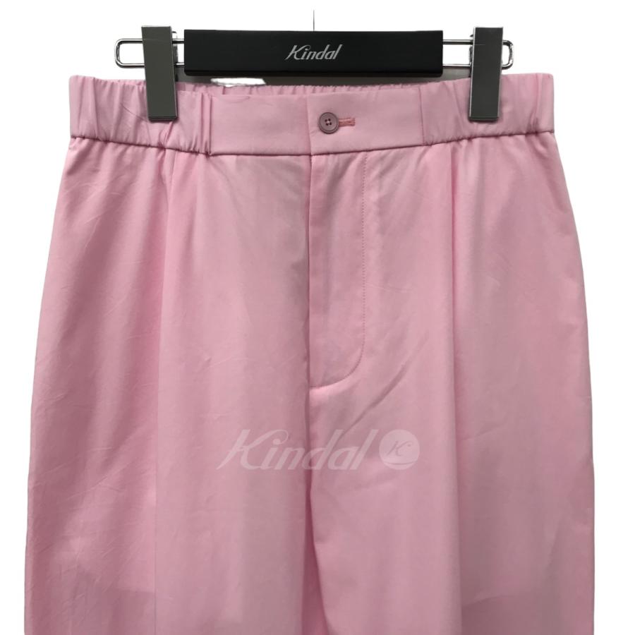 ATON 【値下げ】ATON KYOTO TSURIZOME COTTON WIDE EAZY PANTS ピンク  