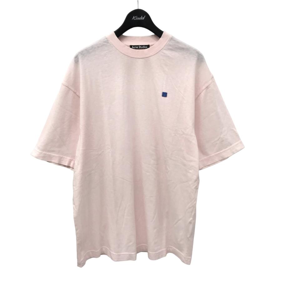 アクネストゥディオズ ACNE STUDIOS マイクロFaceロゴパッチTシャツ FA 
