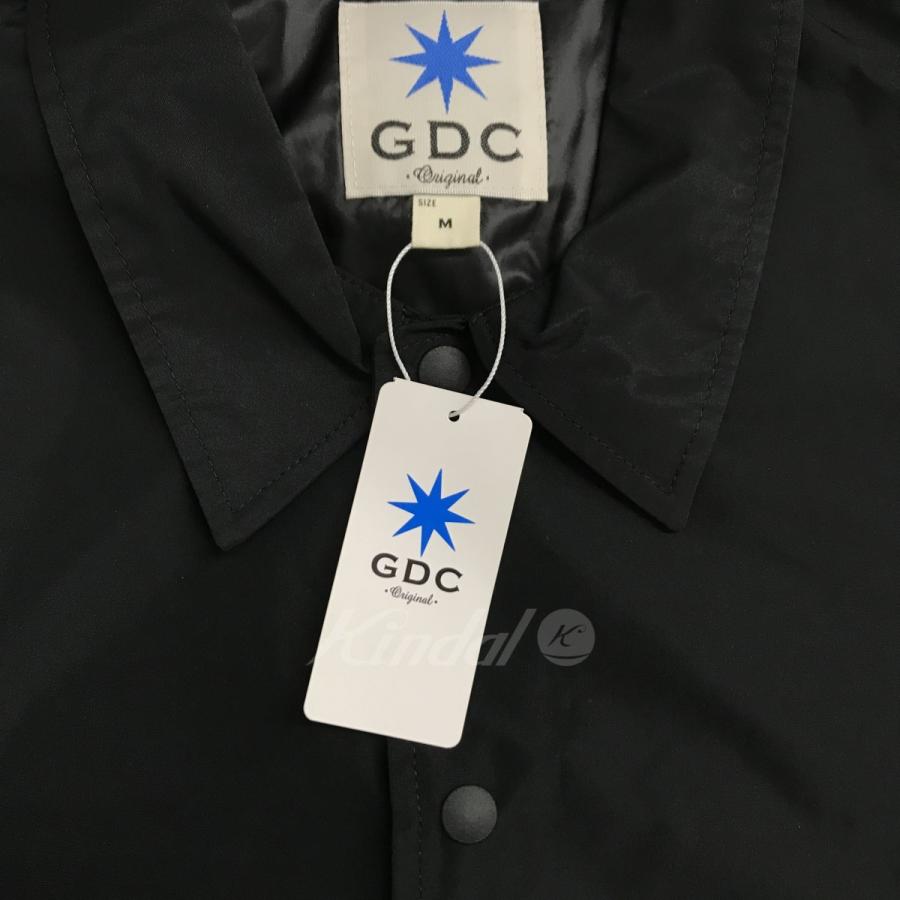 ジーディーシー GDC WARP COACH JACKET バックプリント コーチジャケット 35007 ブラック サイズ：M｜kindal｜06