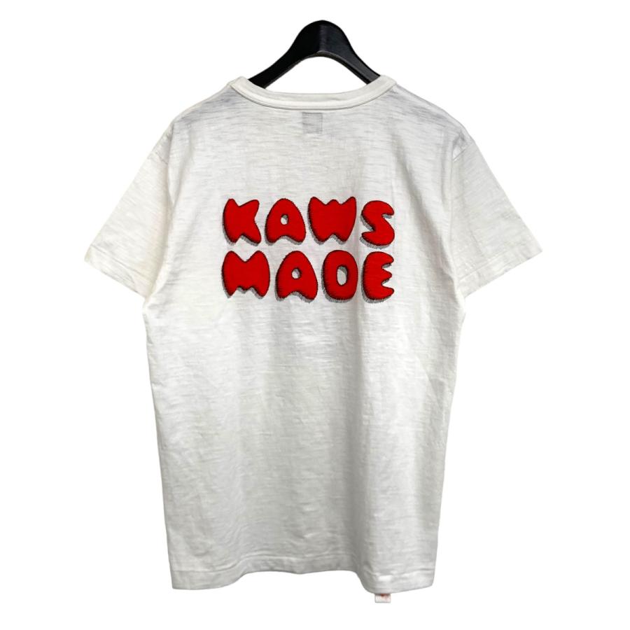 ヒューマンメード HUMAN MADE 21SS ×KAWS Bear Logo T-Shirt ホワイト サイズ：XL｜kindal｜02