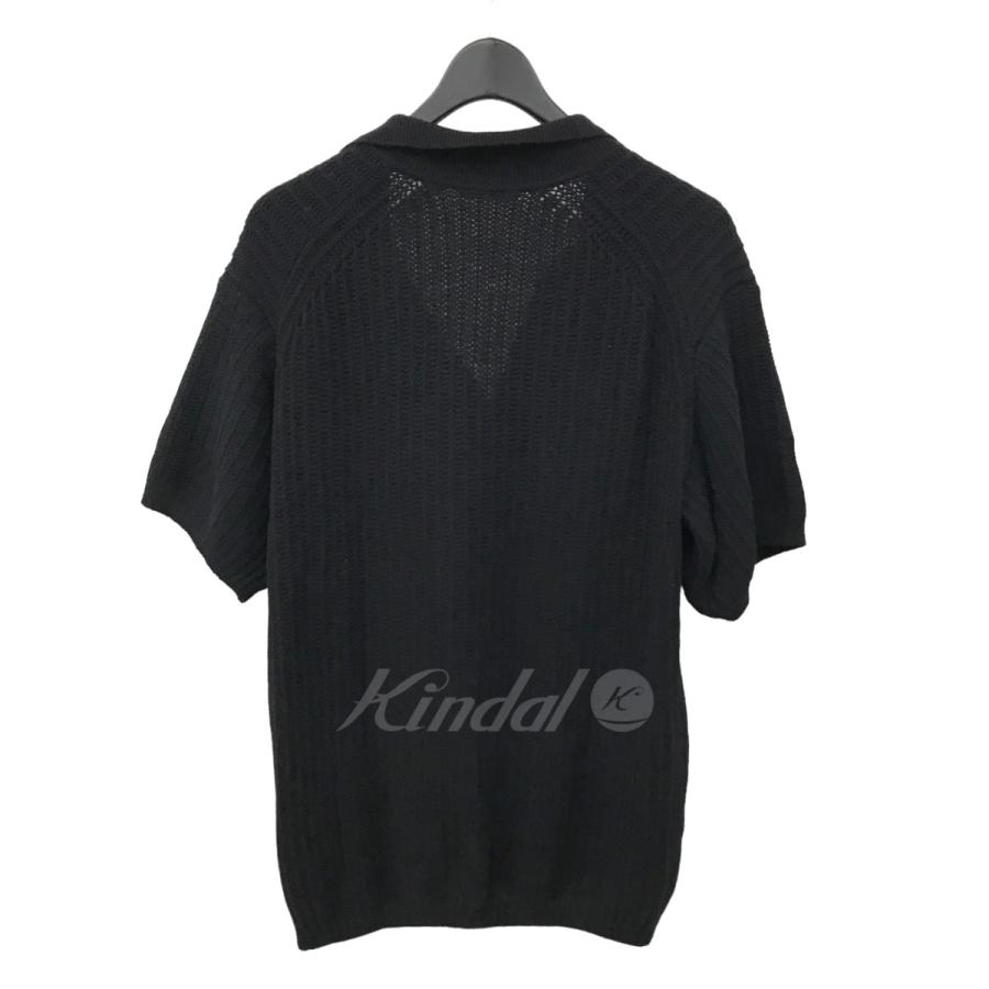 AURALEE オーラリー BRUSHED COTTON WOOL RIB KNIT SKIPPER POLO AURALEE オーラリー BRUSHED COTTON WOOL RIB KNIT SKIPPER POLO