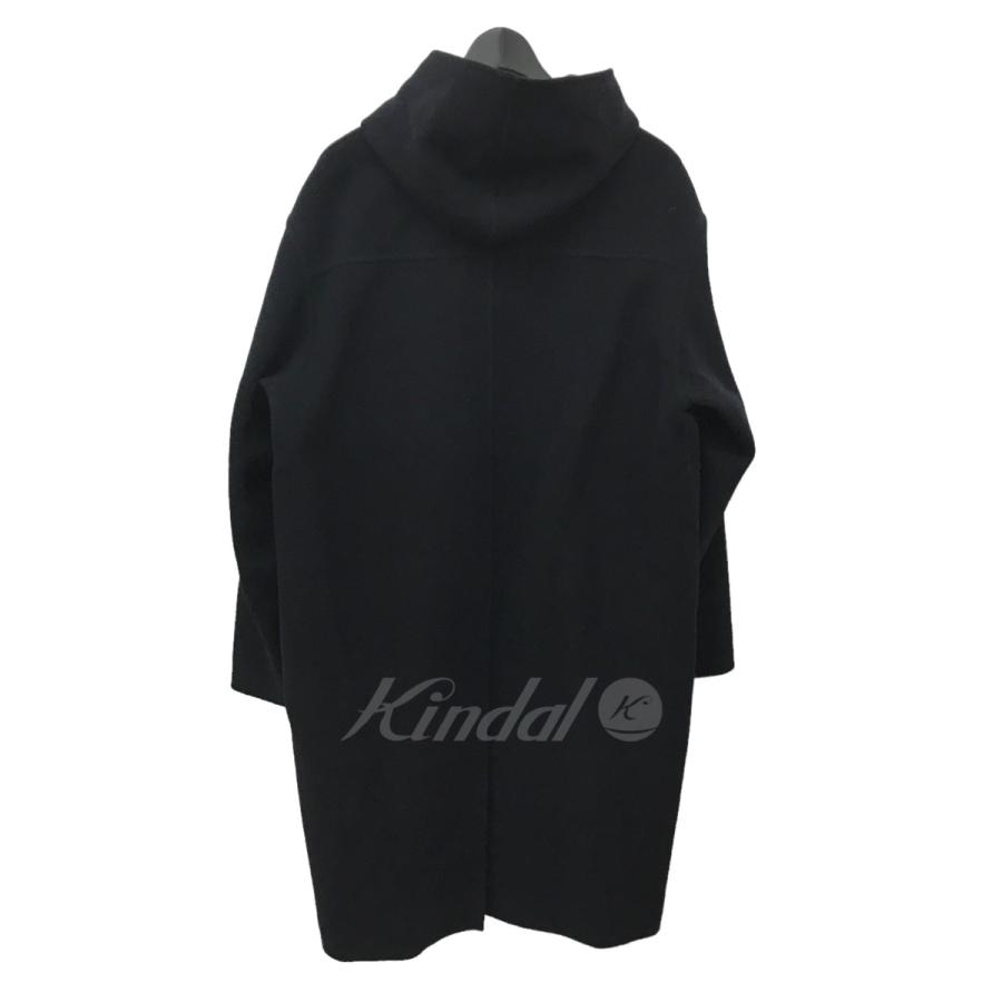 値下げ】AURALEE VELOUR BRUSHED WOOL MELTON HAND SEWN HOODED COAT