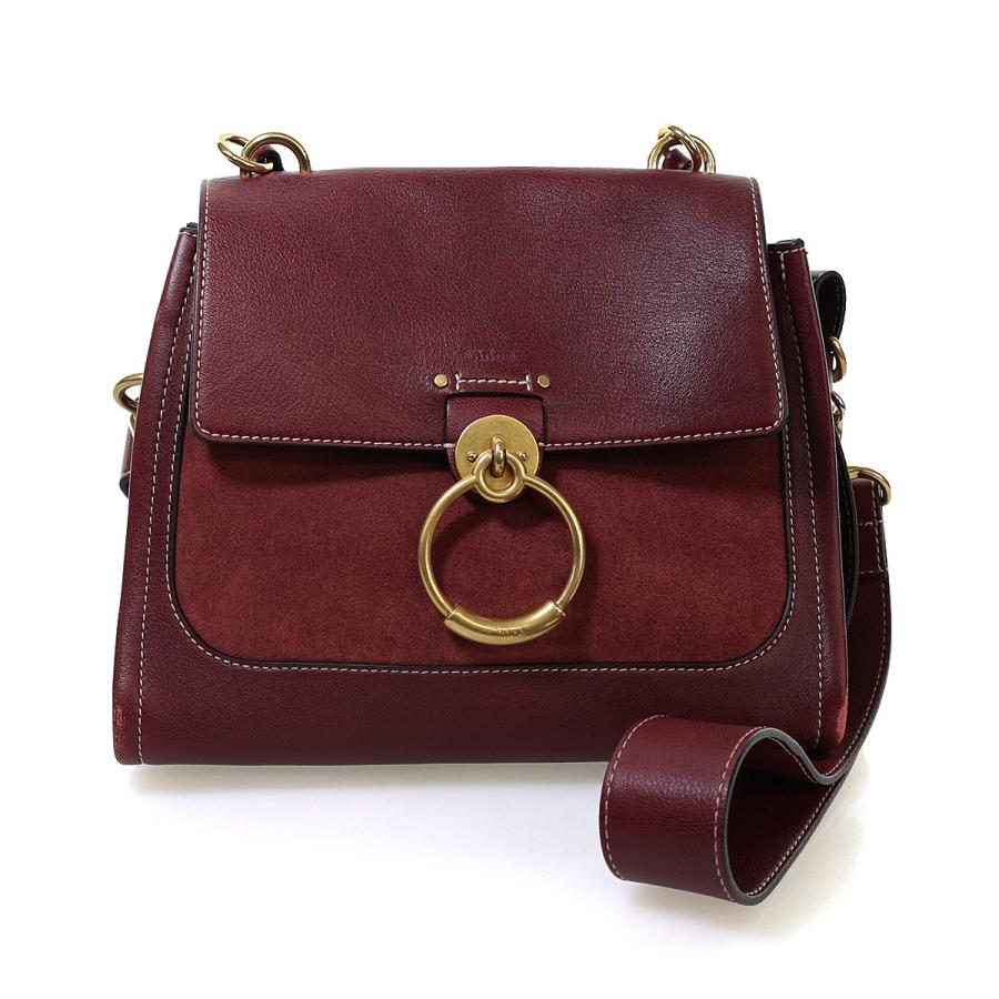 値下げ】Chloe TESS Small Day Bag 2WAYショルダーバッグ レッド系 