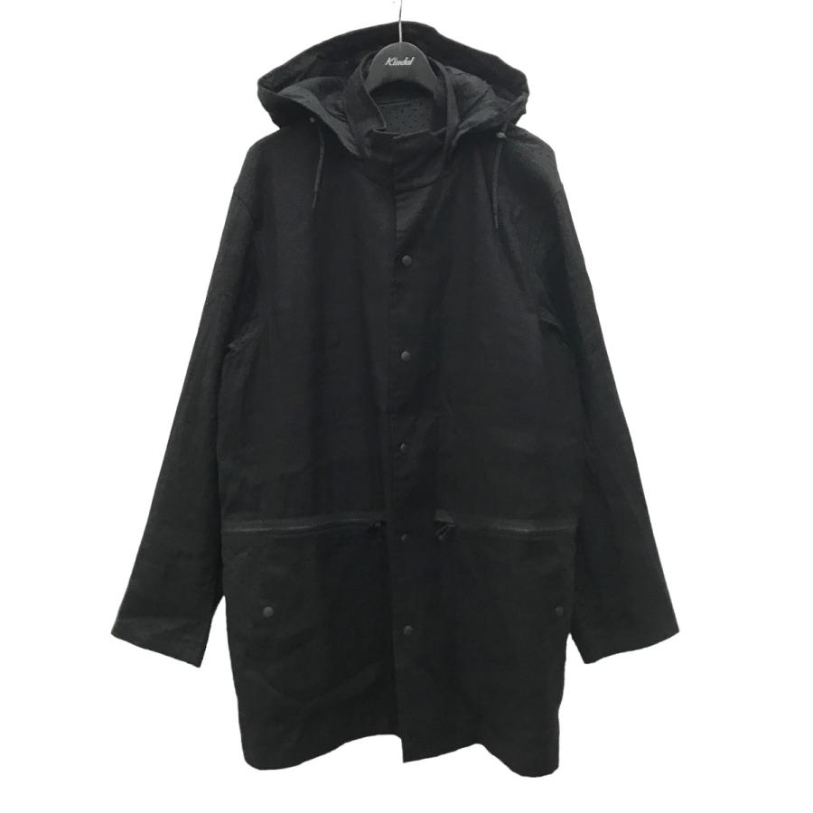 値下げ】Y-3 SHIRTING PUNCH COACH JACKET パンチング切替 フーデッド 