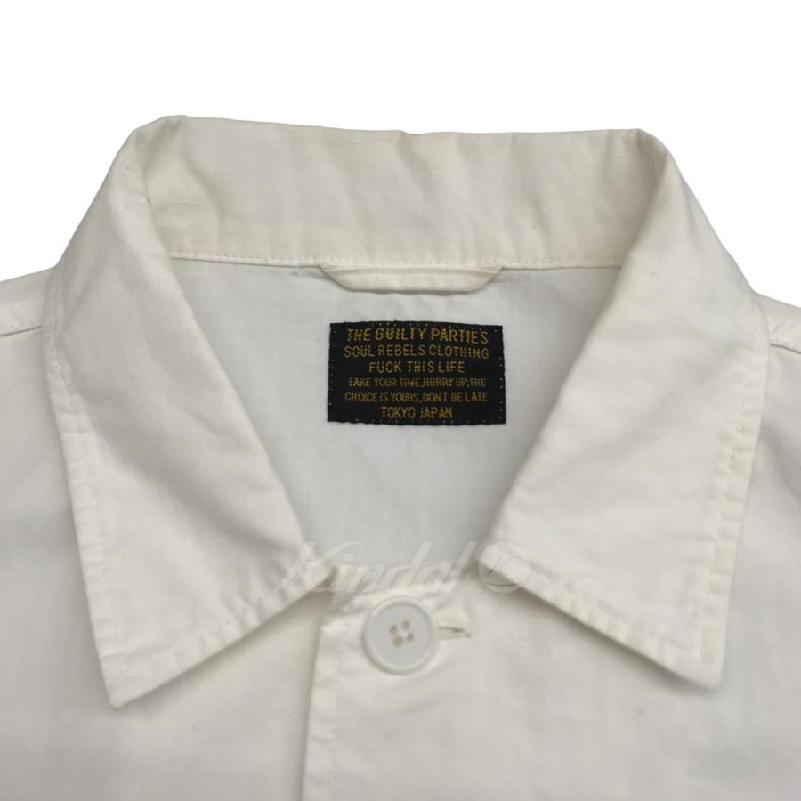 値下げ】WACKO MARIA 23SS ARMY SHIRT リップストップミリタリーシャツ  