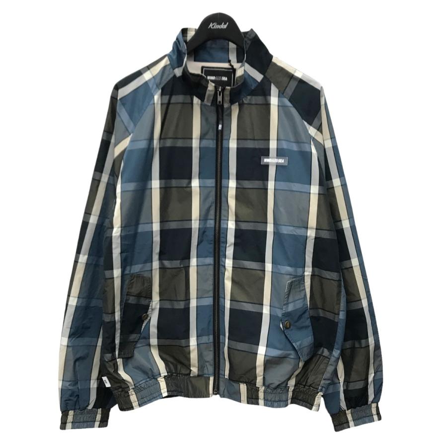 値下げ】WIND AND SEA WDS PLAID NYLON SWING TOP チェック柄ナイロン 