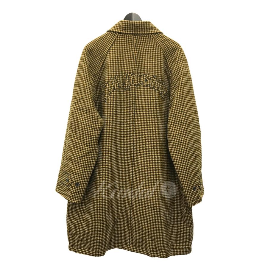 値下げ】Supreme 23AW Reversible Houndstooth Overcoat リバーシブル 