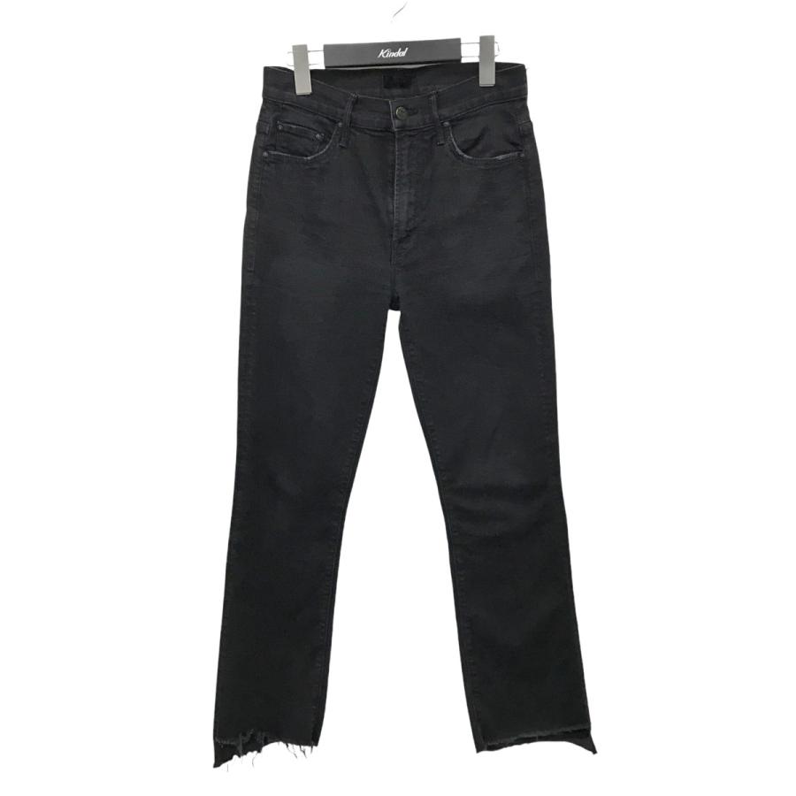 mother マザー MOTHER INSIDER CROP STEP FRAY デニムパンツ  